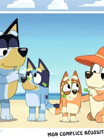 Produit Bluey à la Plage Image