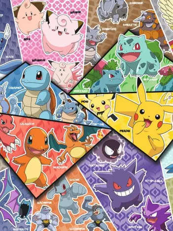 Produit Les 16 Types de Pokémon Image
