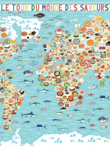 Produit Le Tour du Monde des Saveurs - Julie Mercier Image