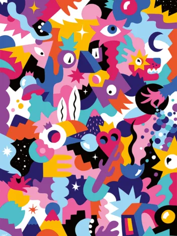 Produit Collection Carte Blanche - Amour Tropicosmique II Image