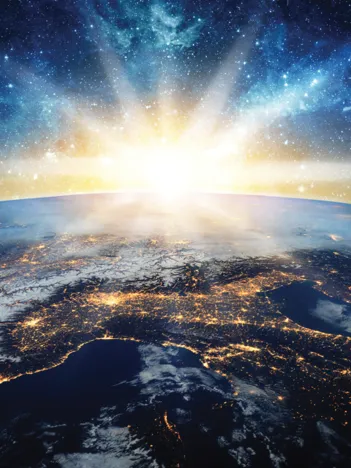 Produit La Terre Vue de l'Espace Image