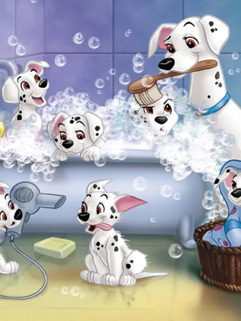 Produit Les 101 Dalmatiens : Tous au bain Image