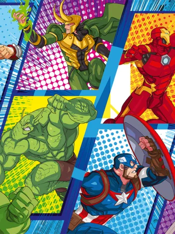 Produit Marvel Avengers - Les Avengers Contre les Méchants Image