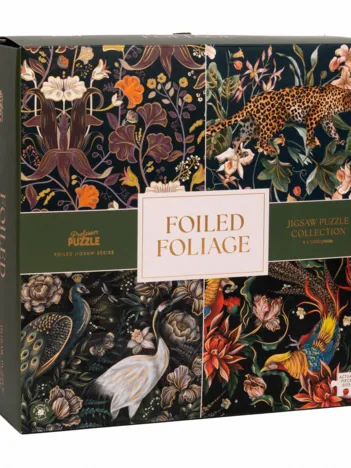 Produit 4 Puzzles -  Feuillage à l'Écaille Image