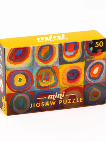 Produit Mini Puzzle - Square With Concentric Circles Image