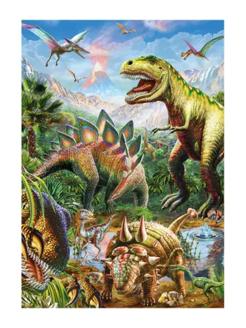 Produit Puzzle Néon - Dinosaures Image