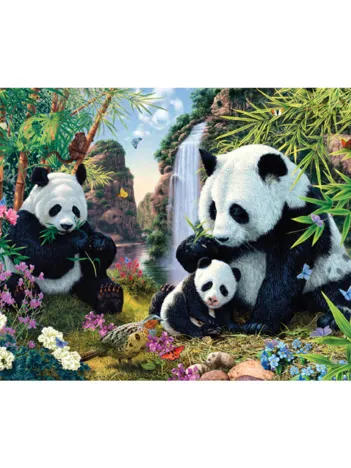 Produit Secret Puzzle - Pandas Image