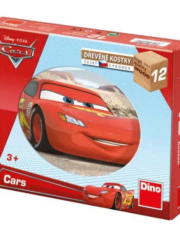 Produit Puzzle Cubes en Bois - Cars Image