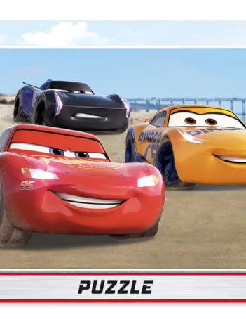 Produit Puzzle Cadre - Cars Racing Image