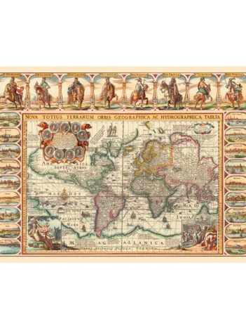 Produit Historical Map Of The World Image