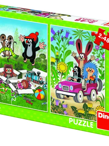 Produit 2 Puzzles - La Petite Taupe Image