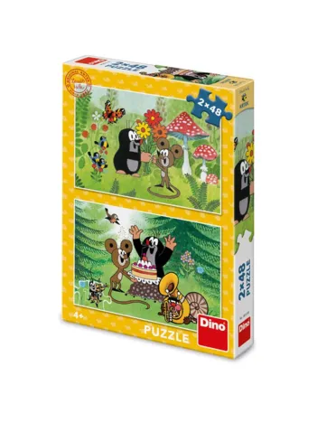 Produit 2 Puzzles - La Petite Taupe : Fête Image