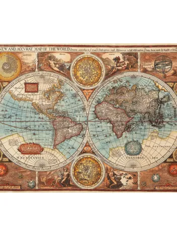 Produit Carte du Monde Antique Image