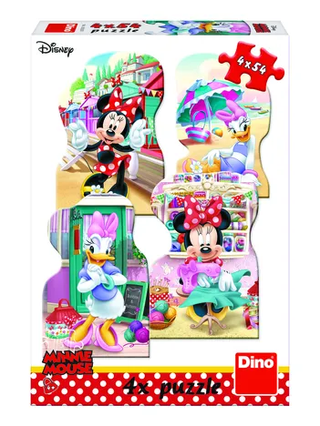 Produit 4 Puzzles - Minnie et Daisy Image