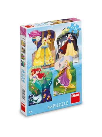 Produit 4 Puzzles - Disney Princess Image