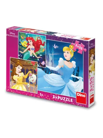 Produit 3 Puzzles - Princesses Heureuses Image