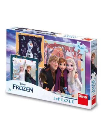 Produit 3 Puzzles - La Reine des Neiges : Joyeux Automne Image