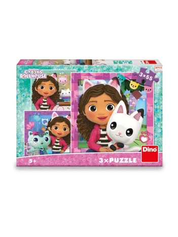 Produit 3 Puzzles - Gabby et ses Amis Image