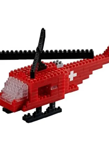 Produit Nano Puzzle 3D - Hélicoptère Suisse (Level 3) Image