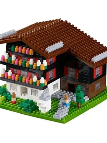 Produit Nano Puzzle 3D - Chalet Suisse (Level 3) Image