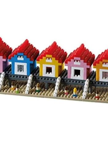 Produit Nano Puzzle 3D - Maisons de la Plage (Level 4) Image