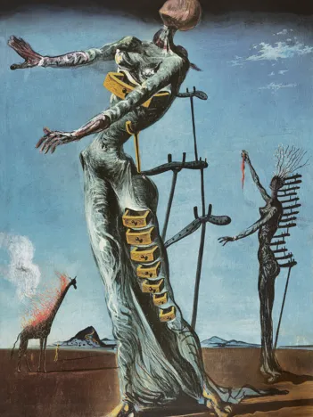 Produit Salvador Dalí - Burning Giraffe, c. 1937 Image