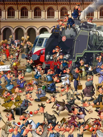 Produit French Train Station Image