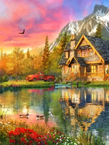 Produit The Mountain Cabin Image