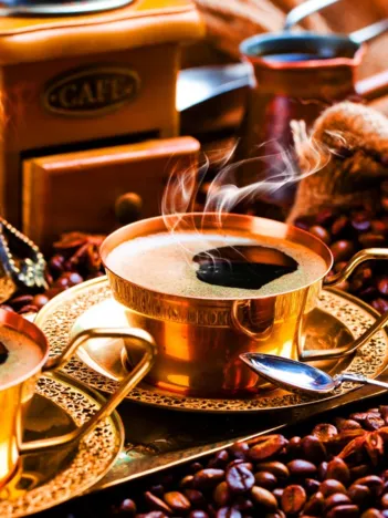 Produit Black Coffee in Oriental Style Image