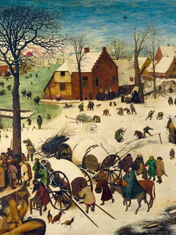 Produit Pieter Bruegel the Elder - The Census at Bethlehem, 1566 Image