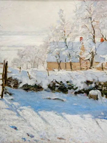 Produit Claude Monet - The Magpie, 1869 Image