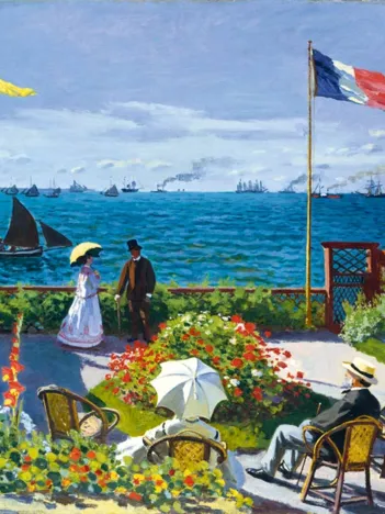 Produit Claude Monet - Garden at Sainte-Adresse, 1867 Image