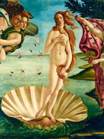 Produit Botticelli - The birth of Venus, 1485 Image