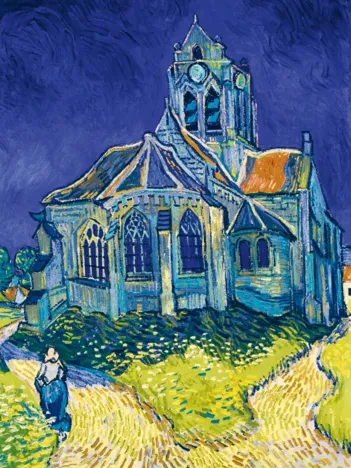 Produit Vincent Van Gogh - The Church in Auvers-sur-Oise, 1890 Image