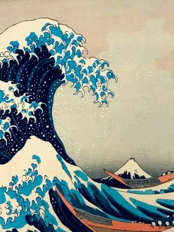 Produit Hokusai - The Great Wave off Kanagawa, 1831 Image