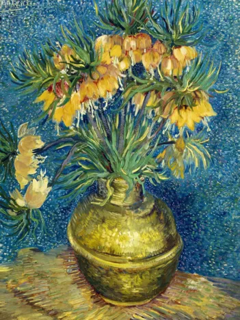 Produit Vincent Van Gogh - Imperial Fritillaries in a Copper Vase, 1887 Image