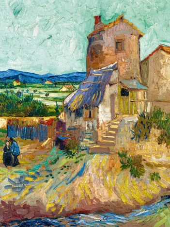 Produit Vincent Van Gogh - La Maison de La Crau (The Old Mill), 1888 Image