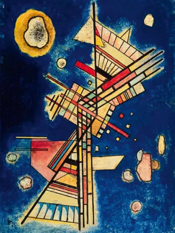 Produit Vassily Kandinsky - Dunkle Kühle (Fraîcheur sombre), 1927 Image