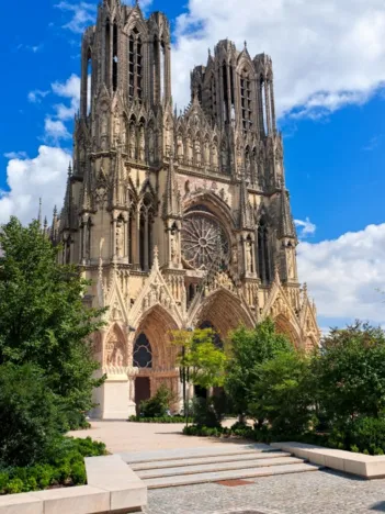 Produit Vue sur la Cathédrale de Reims Image
