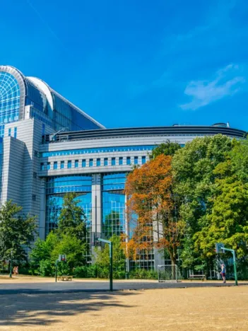 Produit Le Parlement Européen, Bruxelles, Belgique Image