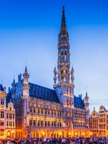 Produit La Place du Marché, Bruxelles, Belgique Image