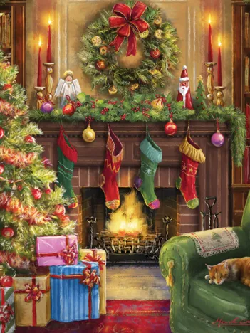 Produit Cozy Christmas Evening Image