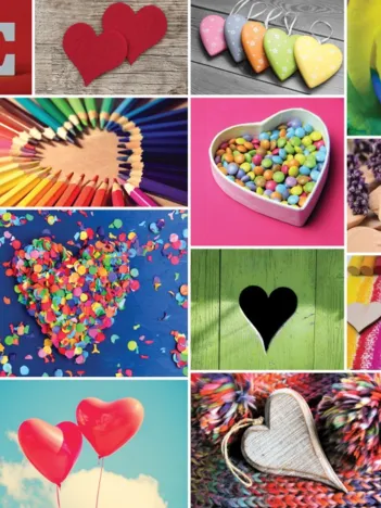 Produit Collage - Love in Color Image