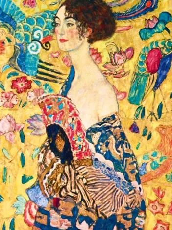 Produit Gustave Klimt - Lady with Fan, 1918 Image