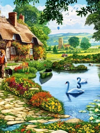 Produit Cottage by the Lake Image