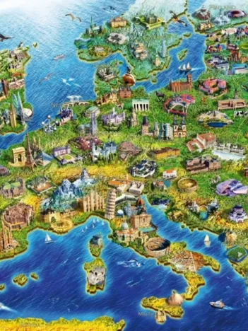 Produit European Landmarks Image