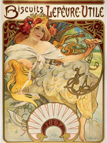Produit Biscuits Lefèvre-Utile, 1897 Image