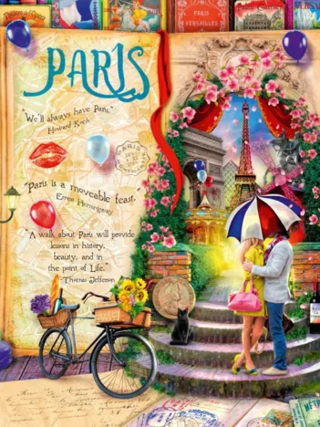 Produit Life is an Open Book Paris Image