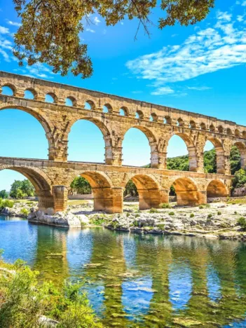 Produit Le Pont du Gard - France Image