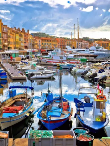 Produit Le Port Coloré de Saint-Tropez Image